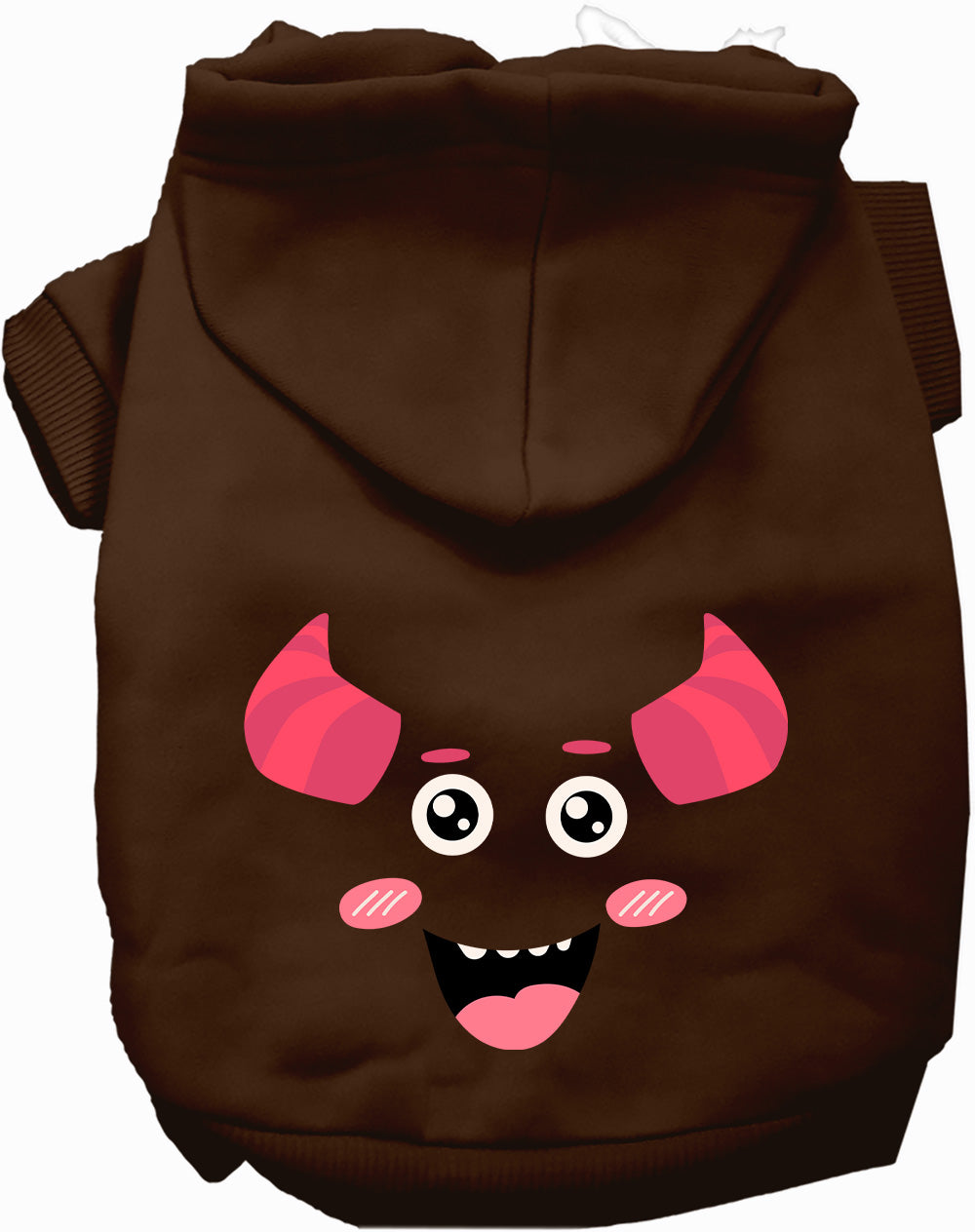 Dog Hoodie Mischiefmauve Monster Cute Spooky Halloween Coat - Main Feature View | Majestic Pet Kingdom