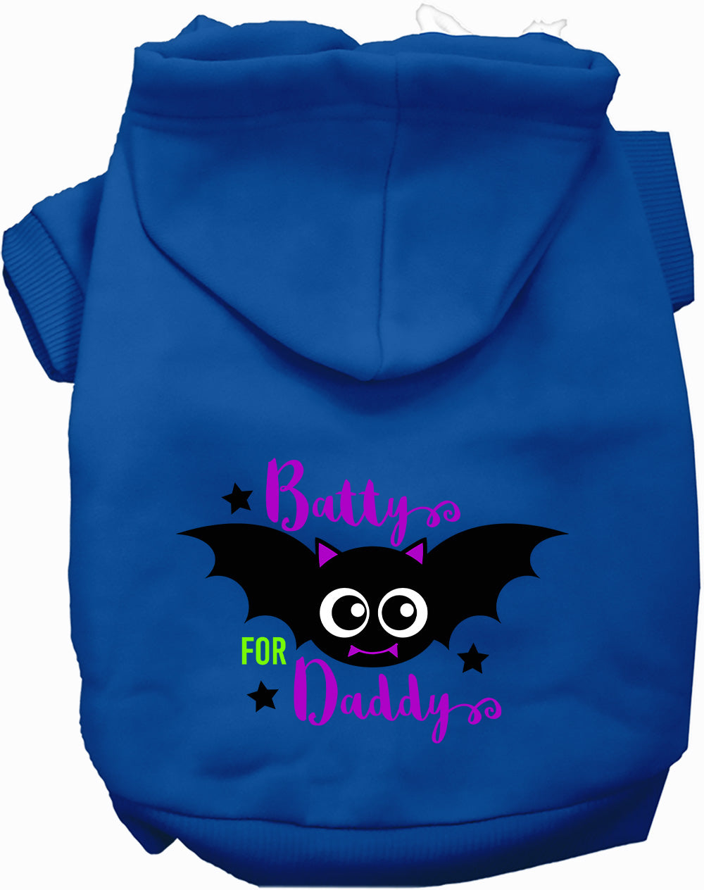Batty for Daddy Cute Spooky Halloween Pet Hoodie