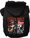 Paws N' Roses Rock Graphic Dog & Cat Hoodie Sweater