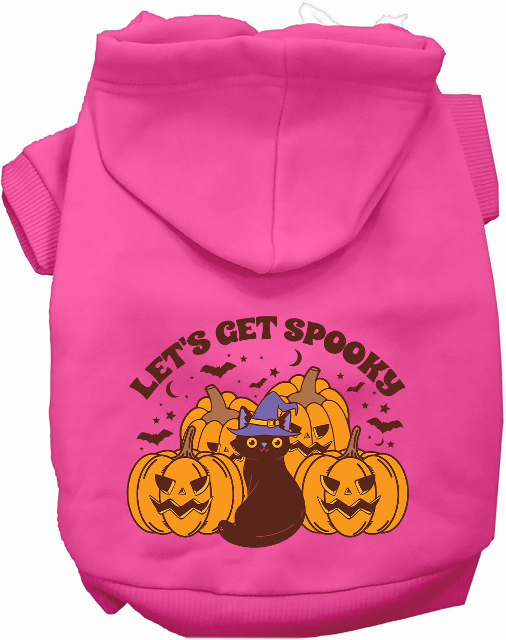 Dog Hoodie Spooky Halloween Ghost Graphic Costume Sweatshirt
