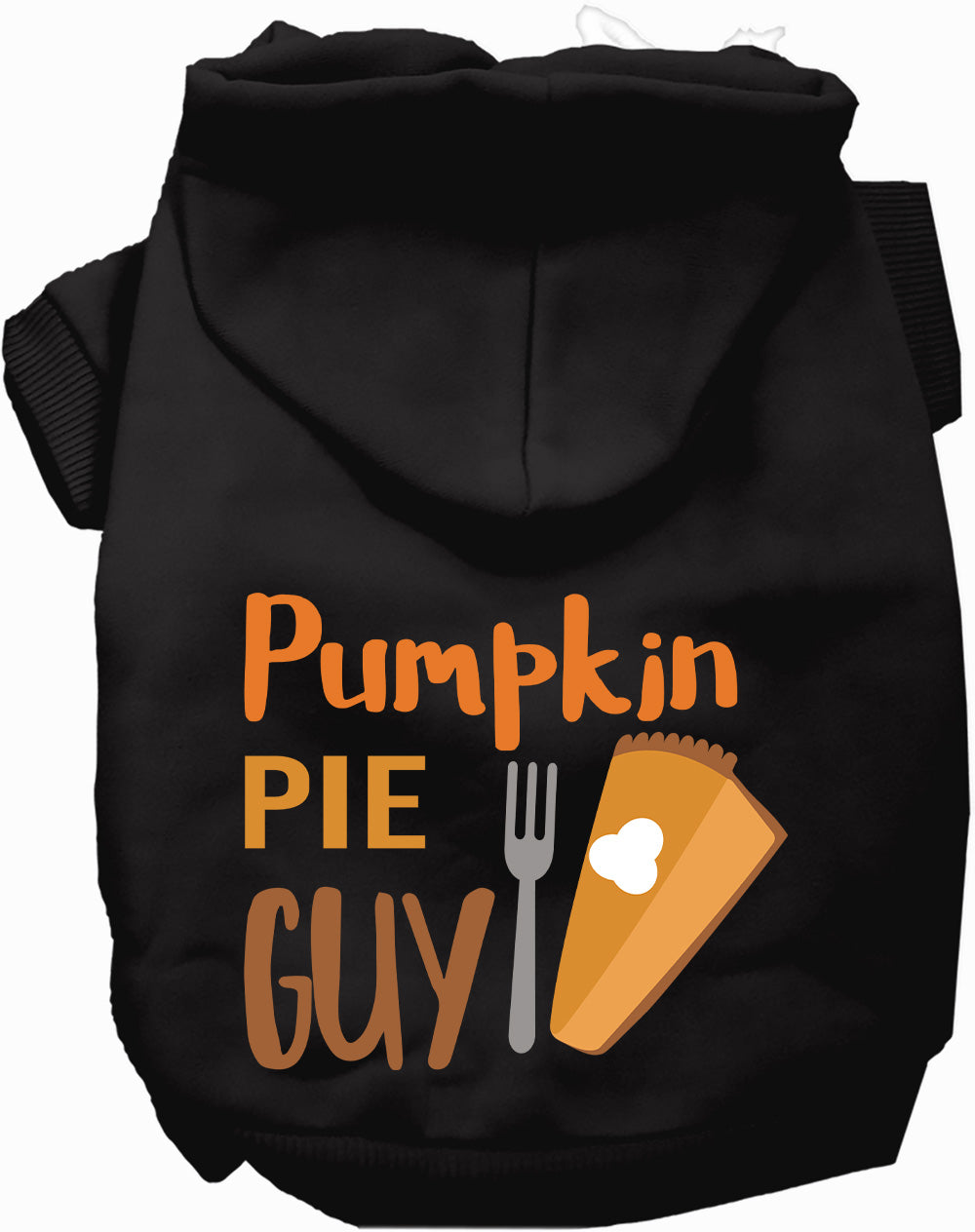 Pumpkin Pie Guy Thanksgiving Fall Pet Hoodie Sweater