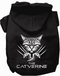 Catverine Superhero Graphic Pet Hoodie Sweater