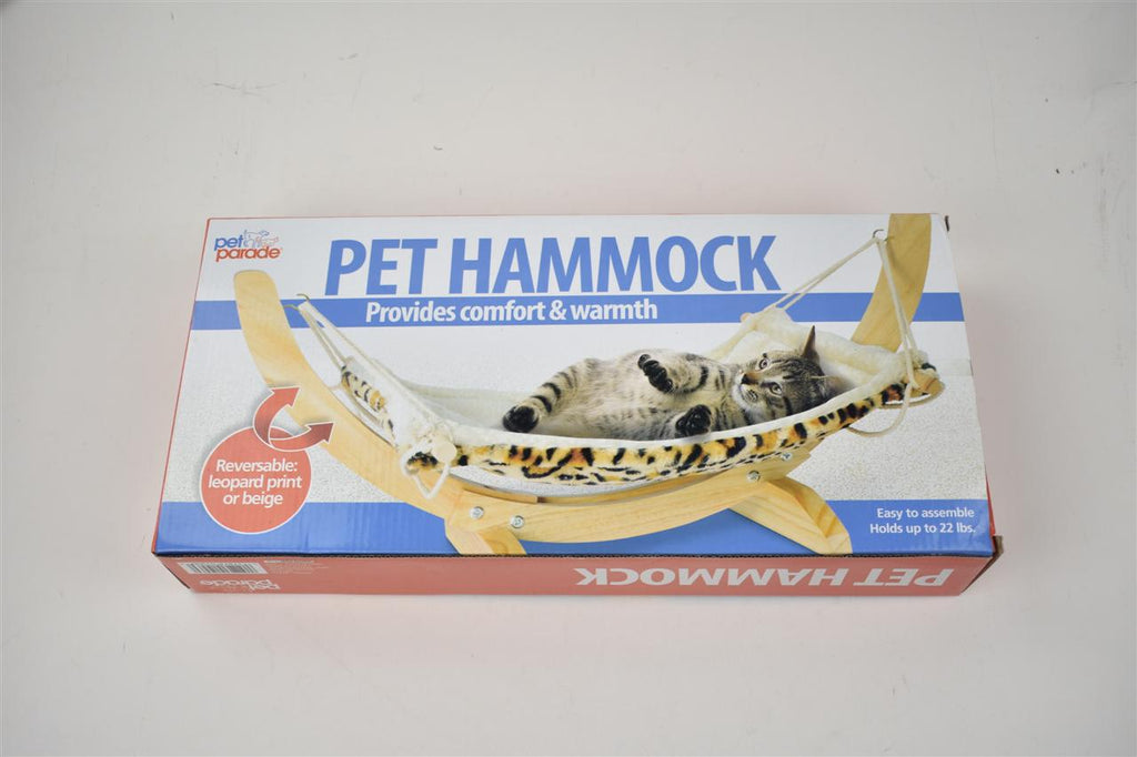 Solid Wood Hanging Hammock Bed for Cats & Dogs