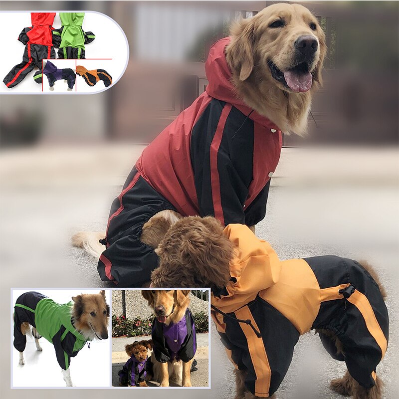 Large dog pet raincoat - Majestic Pet Kingdom