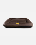Waterproof Lounger Dog Bed – Oxford Fabric, Large Breed, Brown