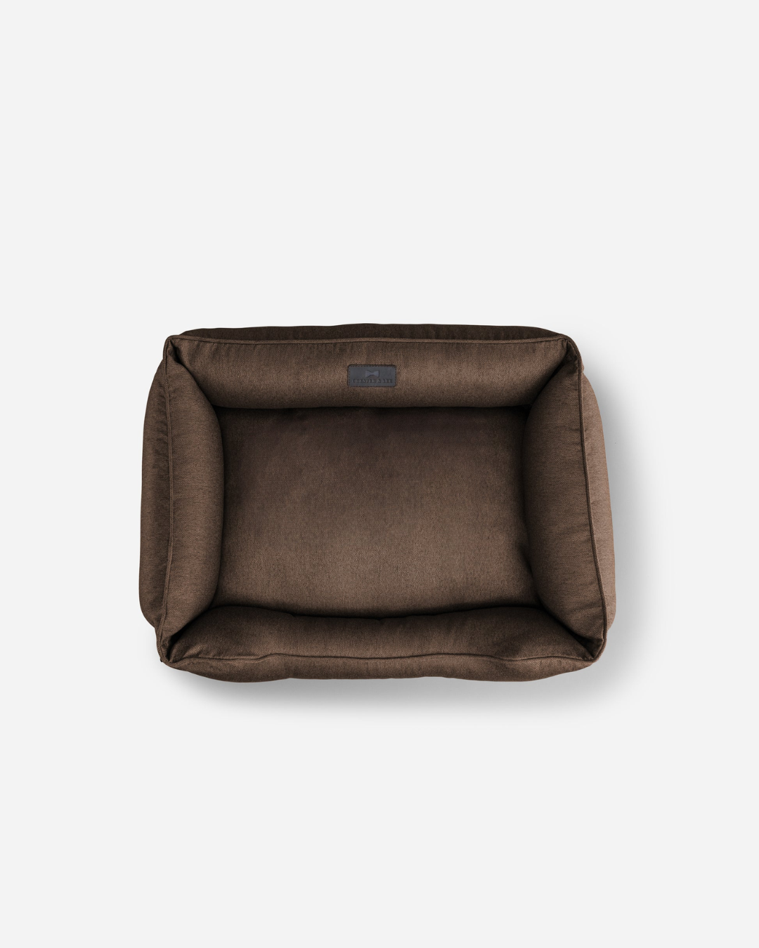 Cotton Sleeper Dog Bed – Breathable, Flat Surface, Brown - Majestic Pet Kingdom