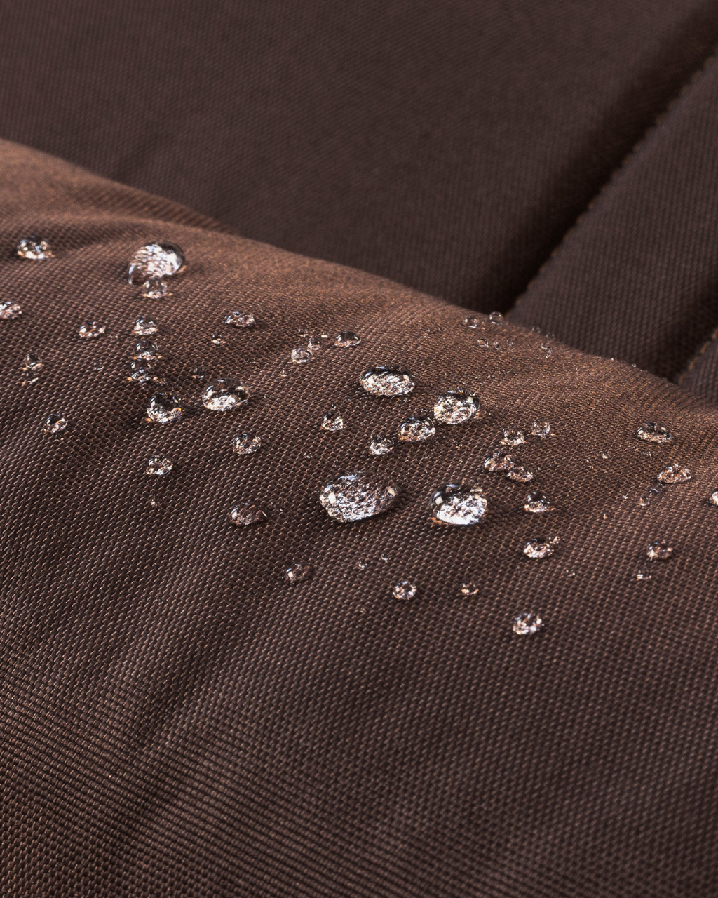 Waterproof Lounger Dog Bed – Oxford Fabric, Large Breed, Brown