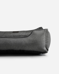 Cotton Sleeper Dog Bed – Breathable, Flat Surface, Gray - Majestic Pet Kingdom