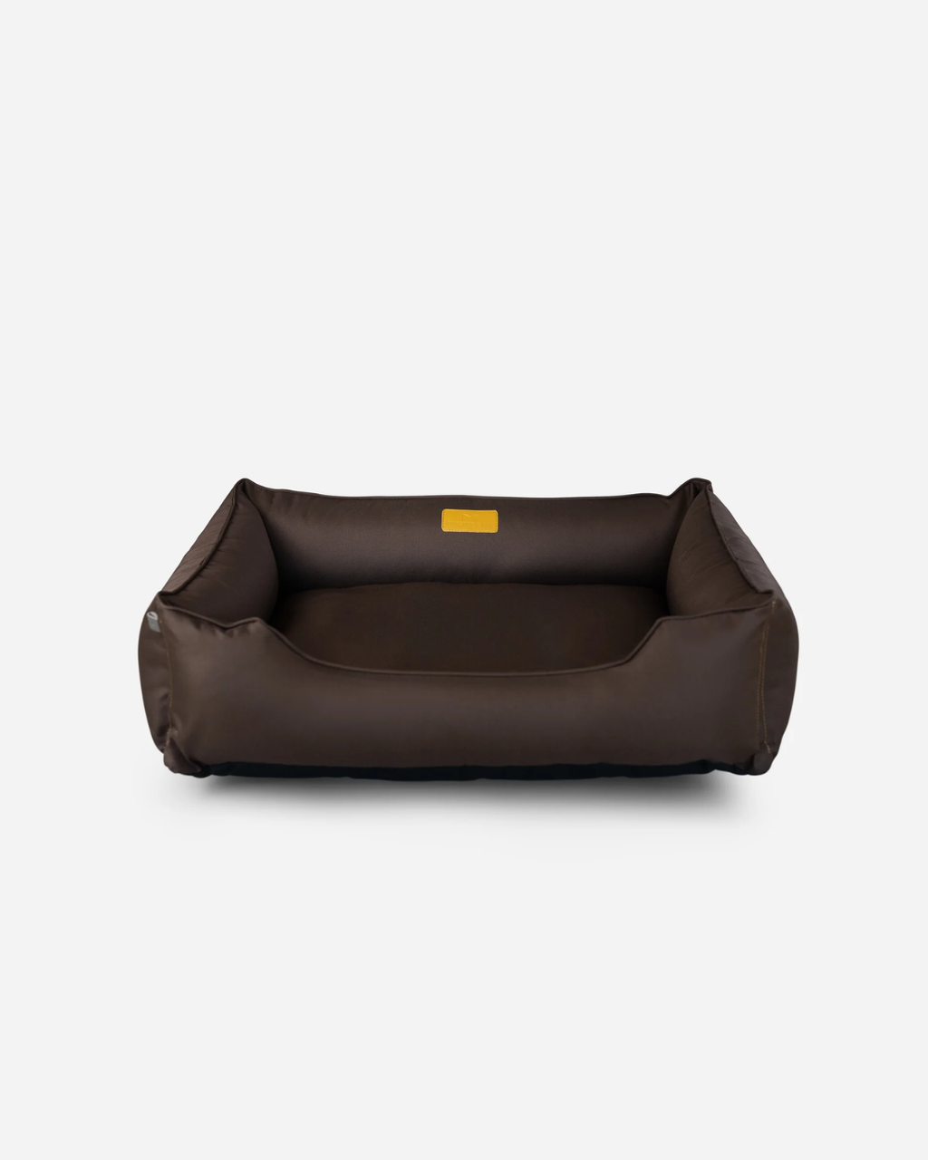 Waterproof Dog Bed – Oxford Fabric, Indoor Outdoor, Brown - Majestic Pet Kingdom