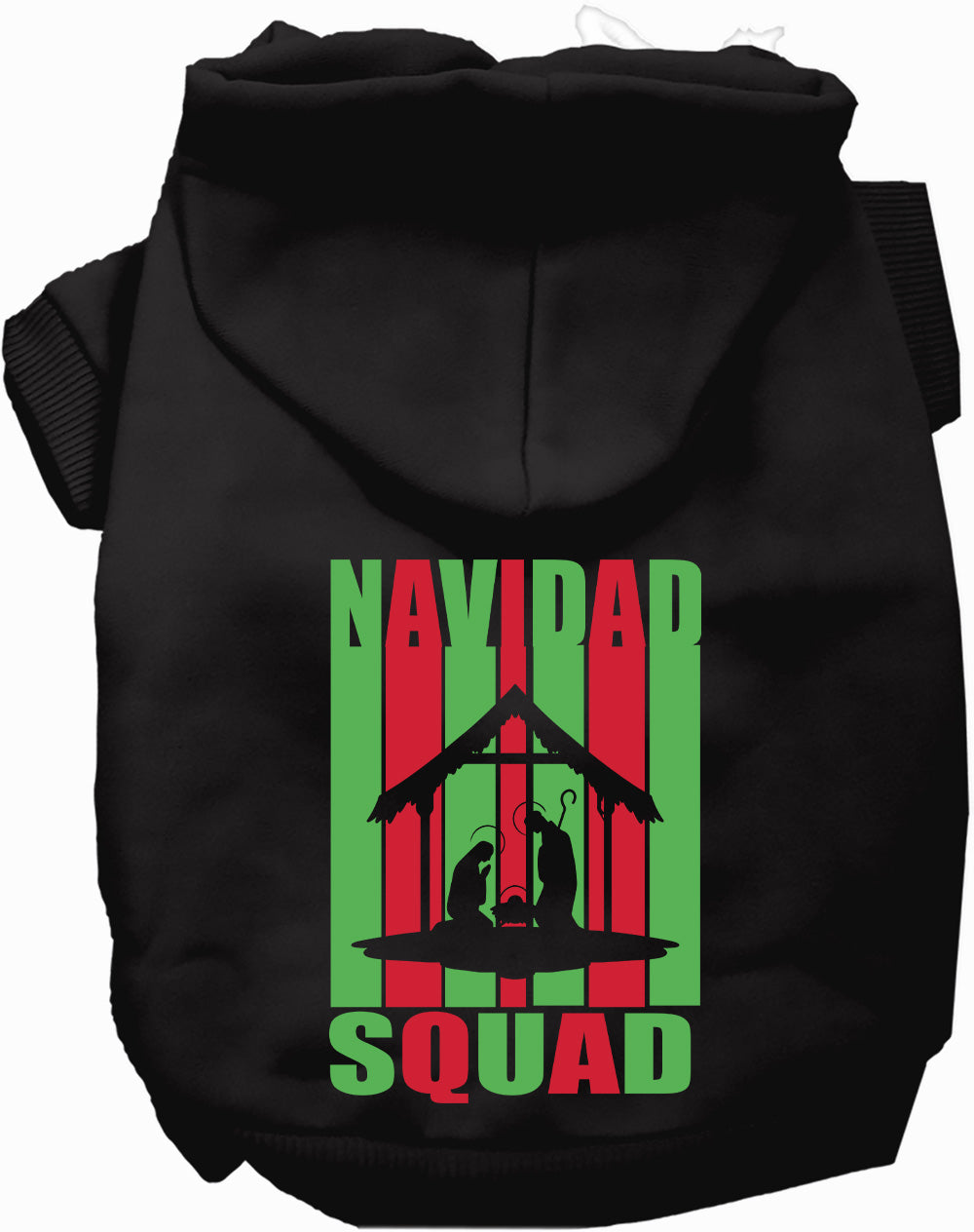 Navidad Squad Festive Christmas Pet Hoodie Sweater