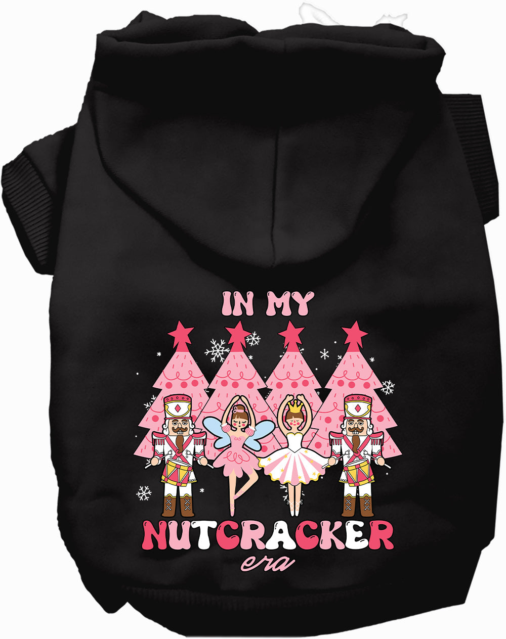 Dog Hoodie Nutcracker Era Festive Holiday Christmas Sweater - Main Feature View | Majestic Pet Kingdom