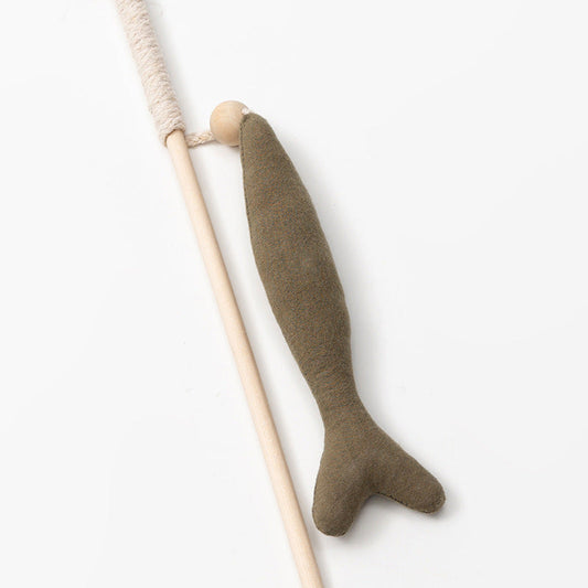 Fish rod funny cat stick