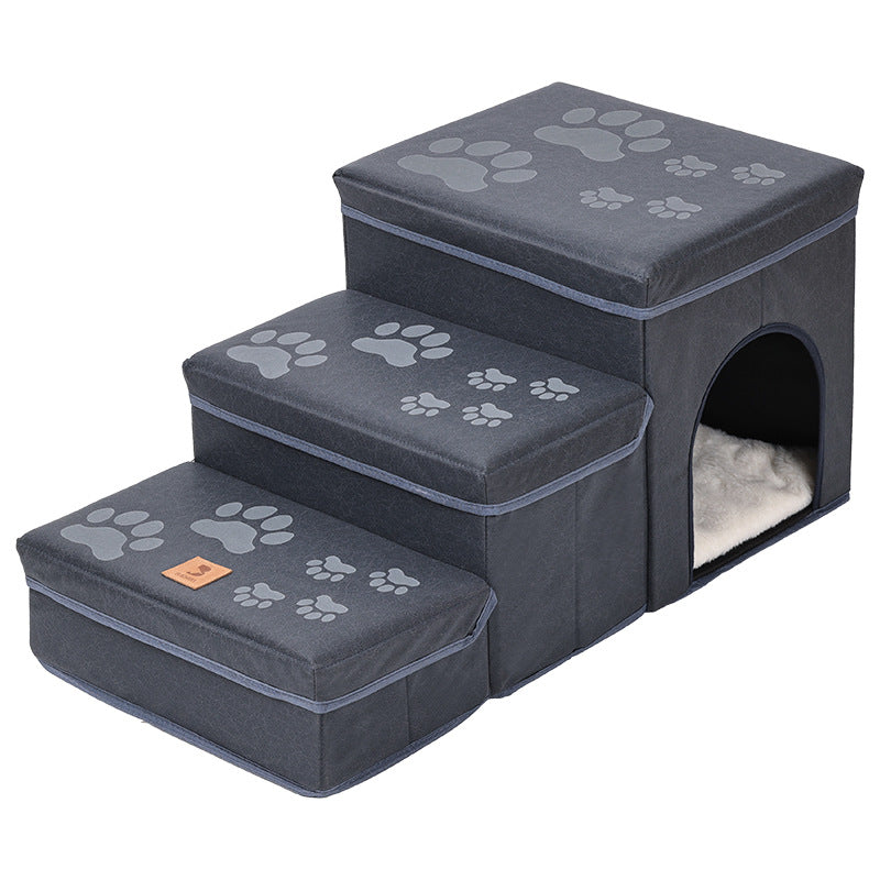 Multifunctional Pet Stairs Bed & Puppy Ladder
