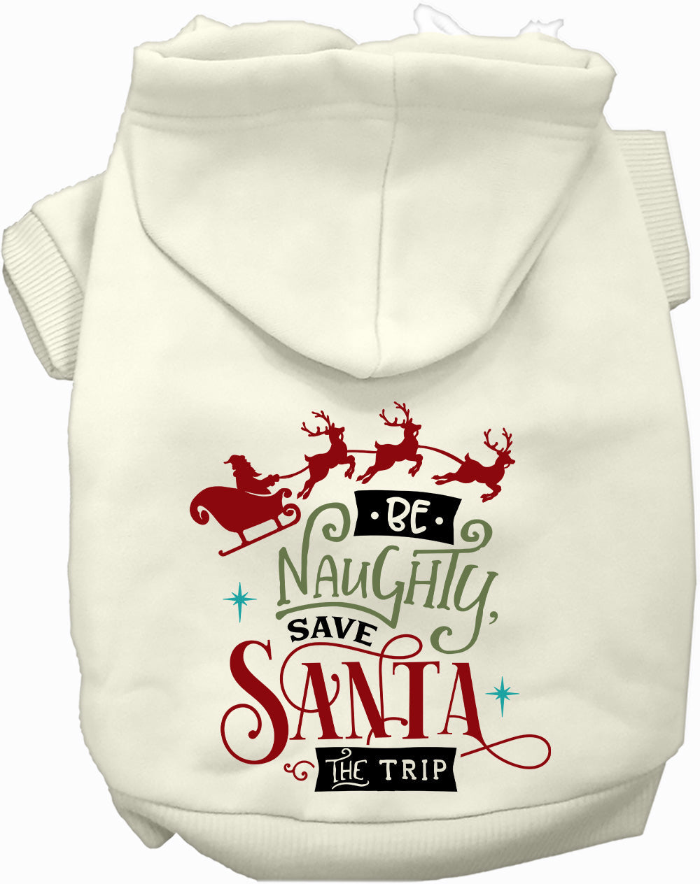 Save Santa the Trip Christmas Pet Hoodie