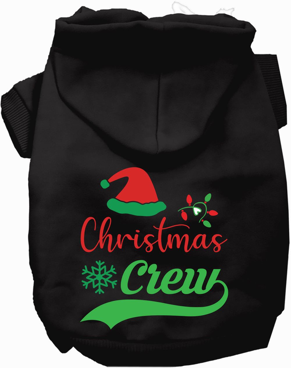 Traditional Christmas Crew Pet Hoodie