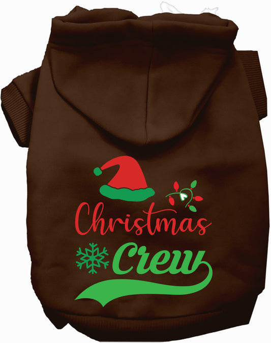 Traditional Christmas Crew Pet Hoodie