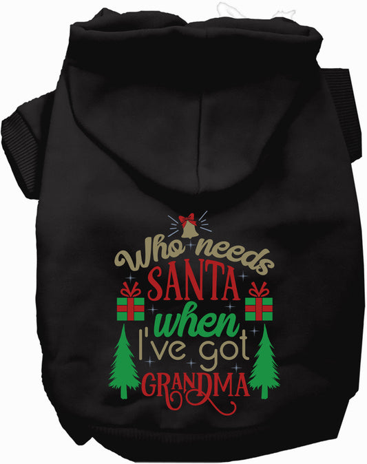 I've Got Grandma! Christmas Pet Hoodie