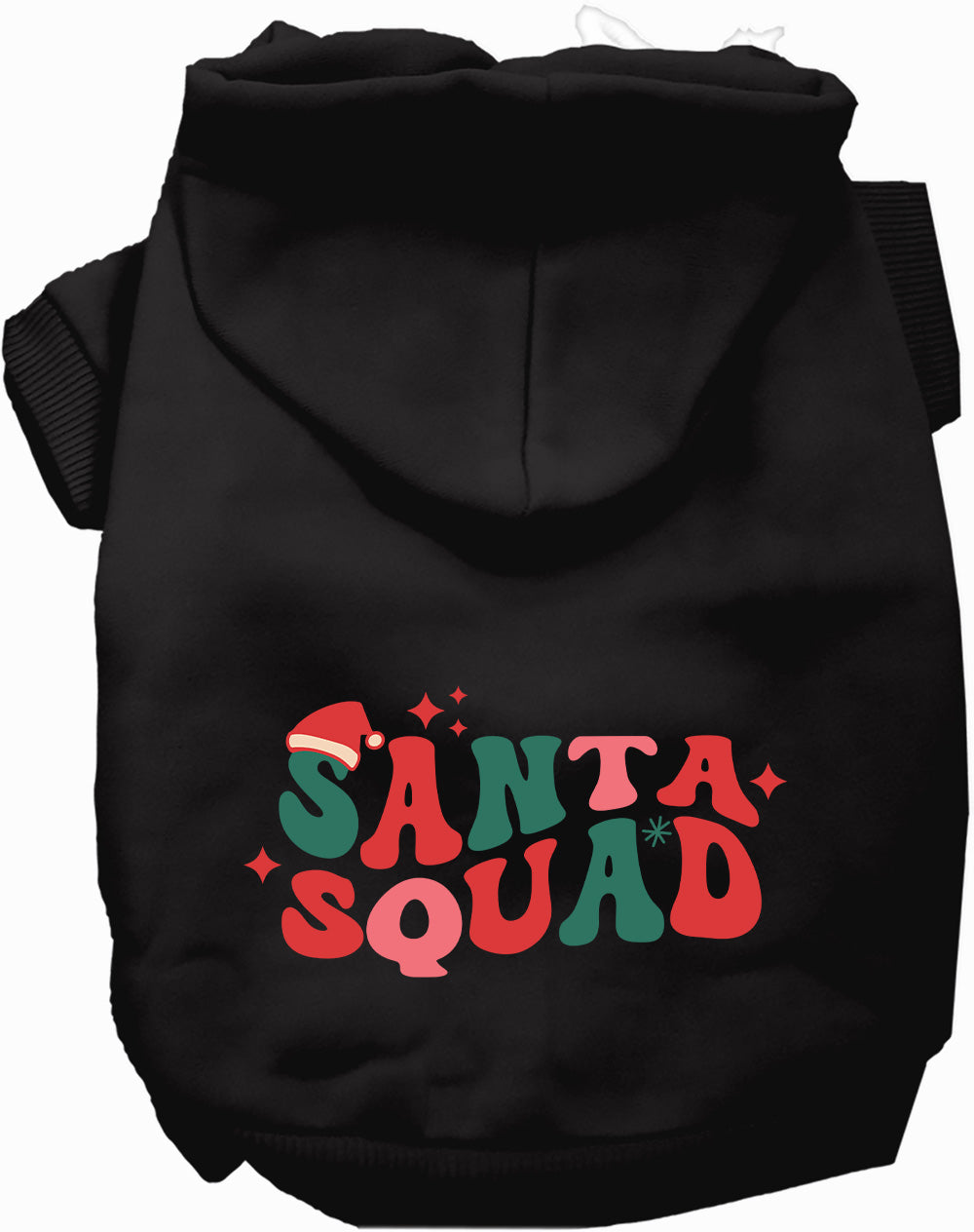 Santa Squad Festive Christmas Pet Hoodie Sweater