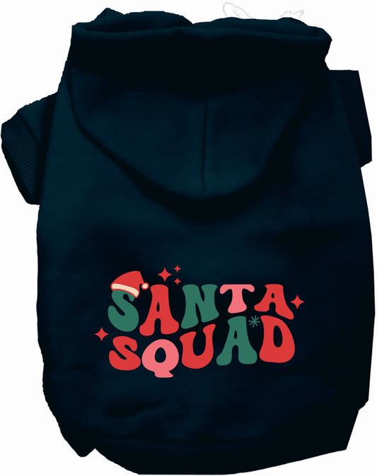 Santa Squad Festive Christmas Pet Hoodie Sweater