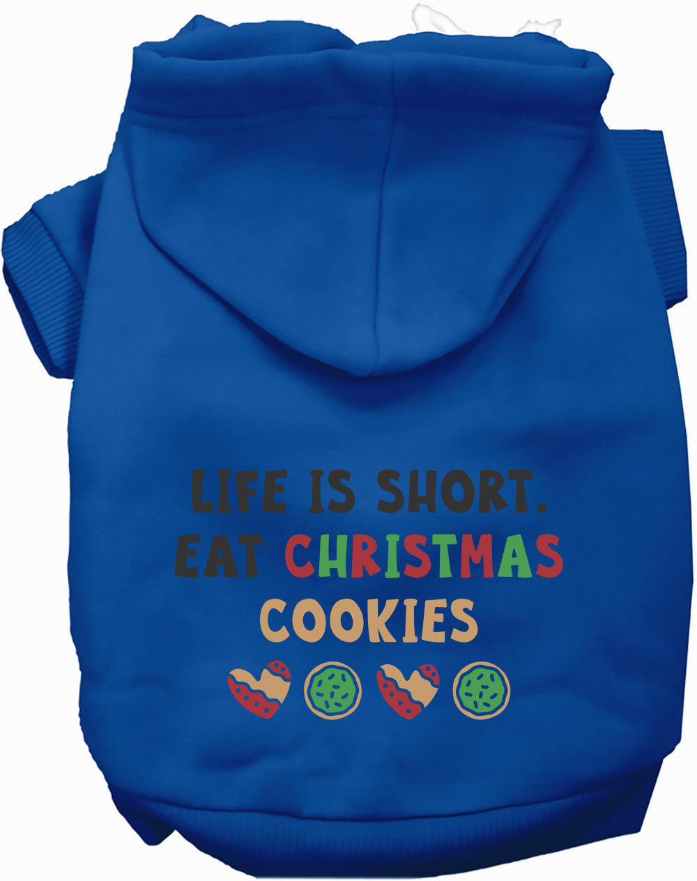 Eat Christmas Cookies Festive Pet Hoodie Sweater