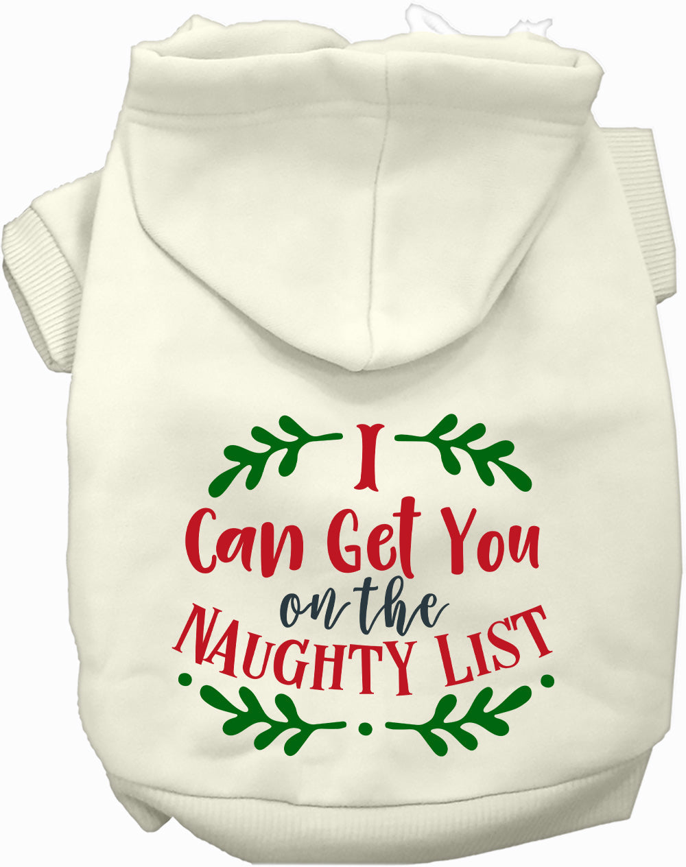 Dog Hoodie Can Get You on List Funny Christmas Holiday Coat