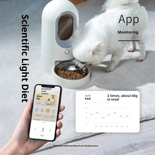 Pet Feeder Smart Automatic Timed Quantitative Food Dispenser