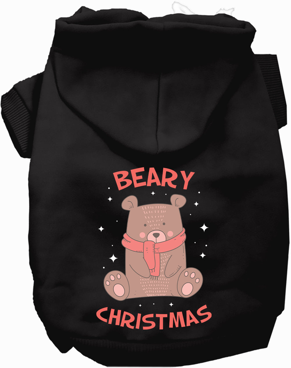 Beary Christmas Festive Winter Pet Hoodie Sweater
