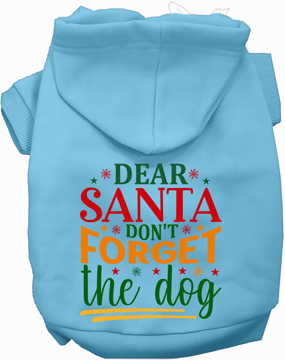 Don't Forget the Dog! Christmas Pet Hoodie
