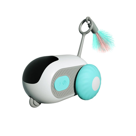 Pet Gravity Intelligent Running Car Remote Control Electric Cat Toy Teasing Stick Cat Pet - Detail Angle 2 | Majestic Pet Kingdom