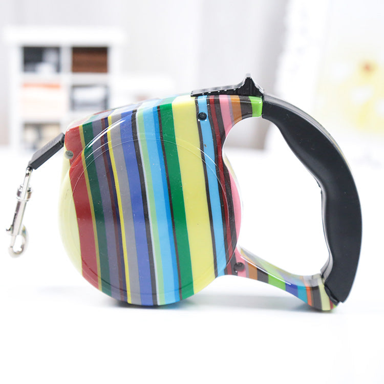 Dog Leash Automatic Retractable Durable Nylon Lead Strap