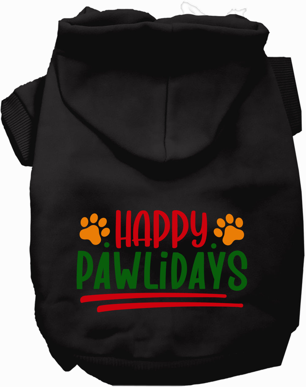Happy Pawlidays Holiday Pet Hoodie