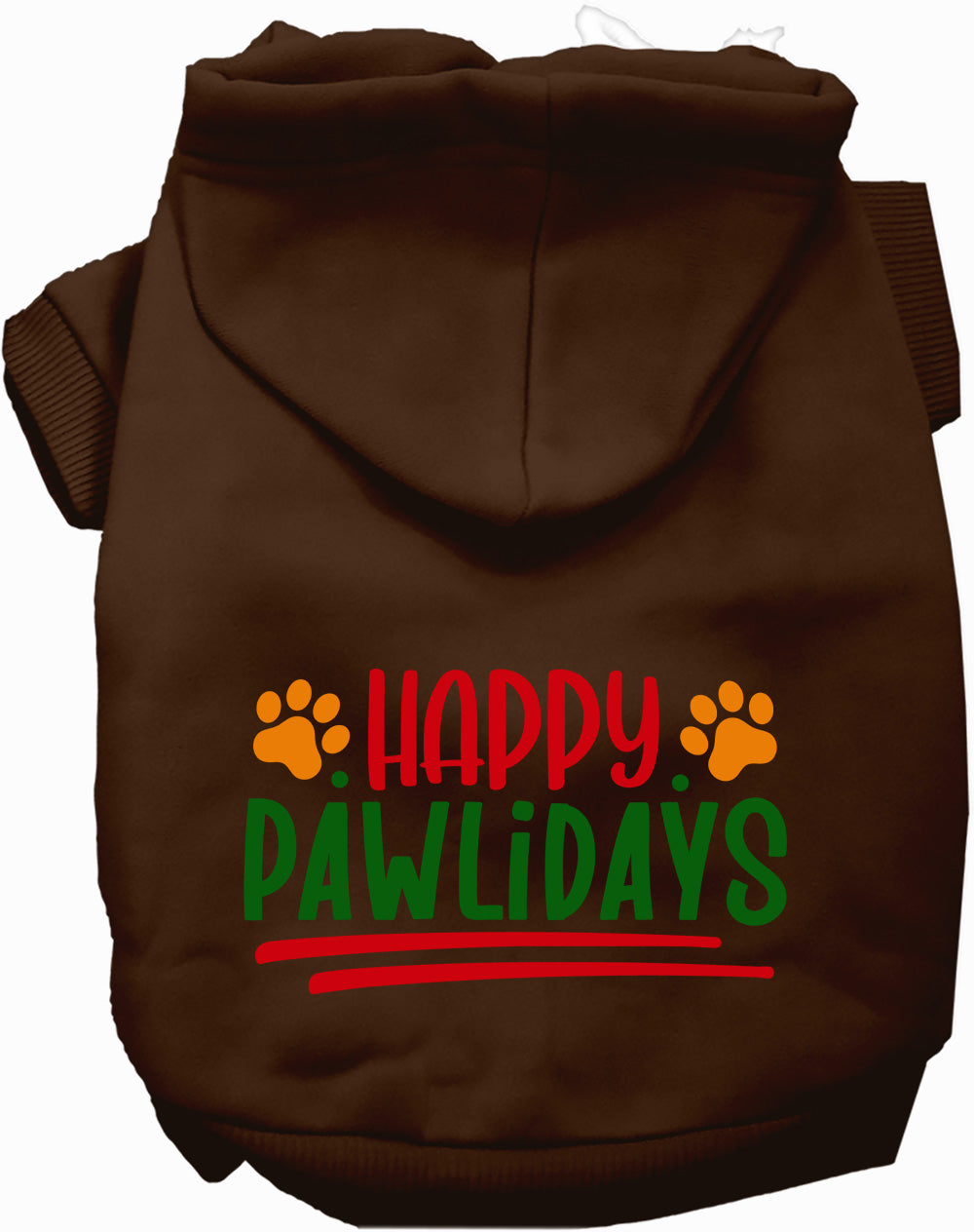 Happy Pawlidays Holiday Pet Hoodie