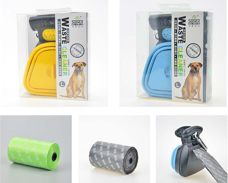 Portable Foldable Pooper Scooper & Waste Bags - Majestic Pet Kingdom