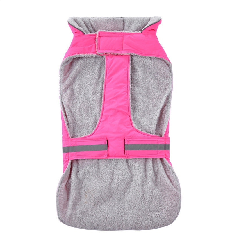 Pet clothes winter clothes night reflective pet clothes - Majestic Pet Kingdom