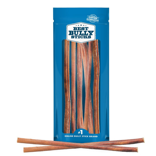 Best Bully Sticks 12-Inch Odor-Free Standard Bully Sticks, 12-Pack Dog Chews (New) | Purrfect Pet Kingdom