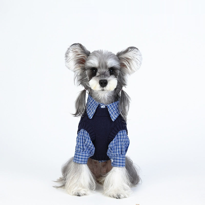 Dog Clothes Autumnwinter Socialite Style For Pets - Majestic Pet Kingdom