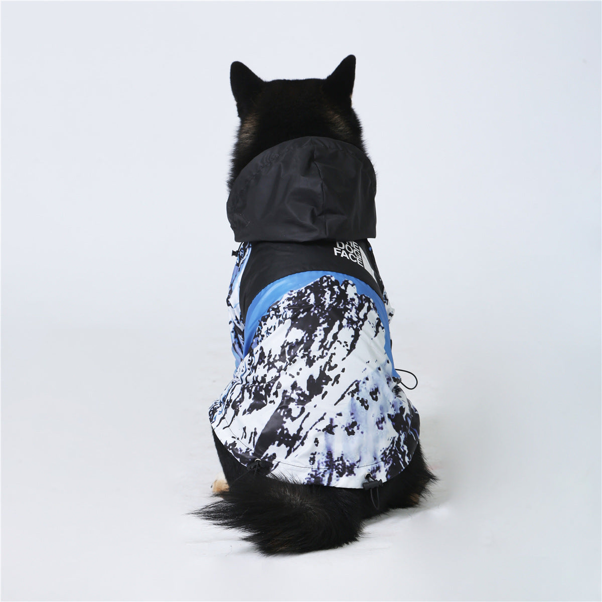Windproof And Rainproof Dog Clothes Large Dog Raincoat Dog Pet Shell Jacket - Majestic Pet Kingdom