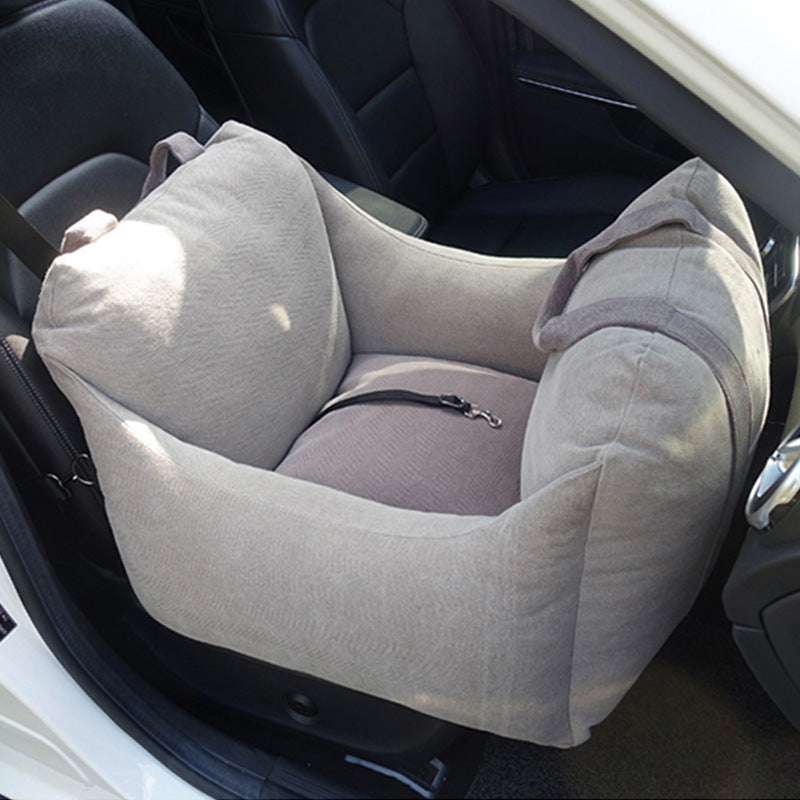 Pet Dog Car Carrier Seat Waterproof Basket Portable Car Seat Safety Travelling Mesh Hanging Bags Breathable Beds & Sofas - Majestic Pet Kingdom