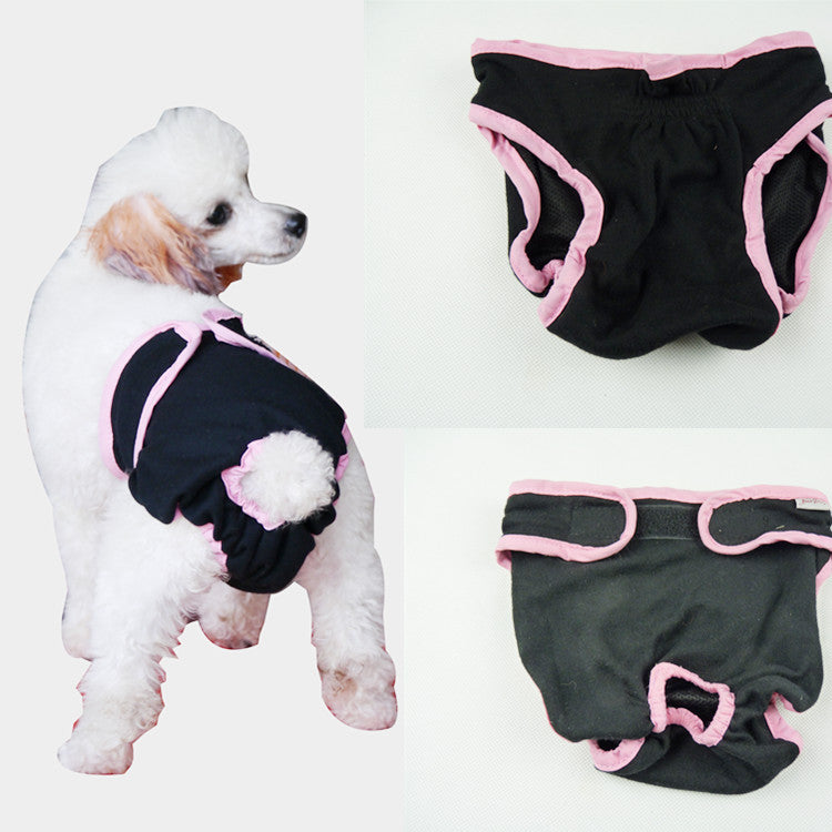 Small, medium and large dog physiological pants, bitch physiological pants, pet physiological pants, dog menstrual pants - Majestic Pet Kingdom