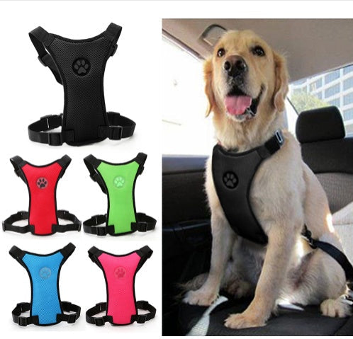 Dog supplies Breathable mesh chest straps Pet car safety chest back | Majestic Pet Kingdom™