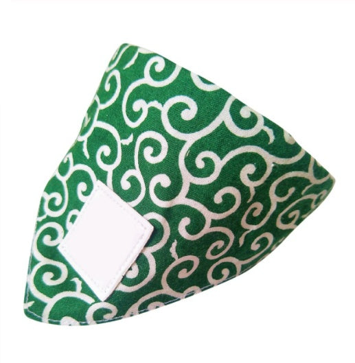 Adjustable Triangular Dog Bandana & Saliva Towel