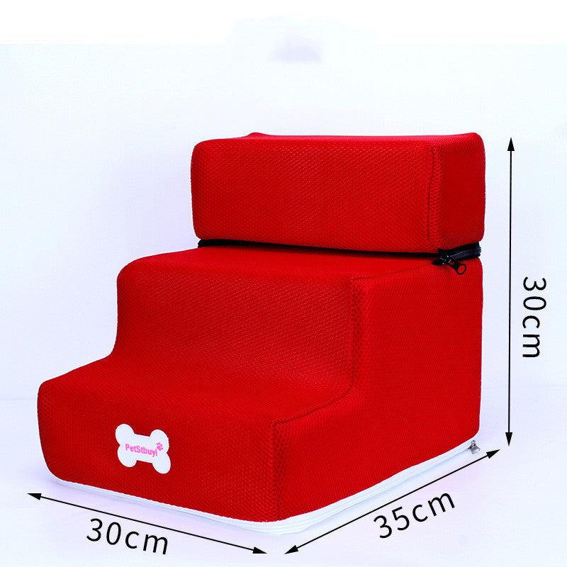 Sponge Pet Stairs & Bed Climbing Ladder for Dogs