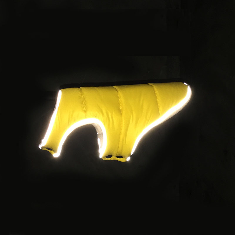 Pet Jacket Warm Winter Dog Clothes Reflective Puppy Clothing Vest Comfortable Fleece Pet Dogs Coat For Small Medium Large Dogs - Majestic Pet Kingdom