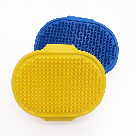 Soft Rubber Dog Cat Brush Pet Bath Silicone Comb Massage Comb Hair Remover Pet Supplies Dog Grooming Wash Cleaning Equipment | Purrfect Pet Kingdom