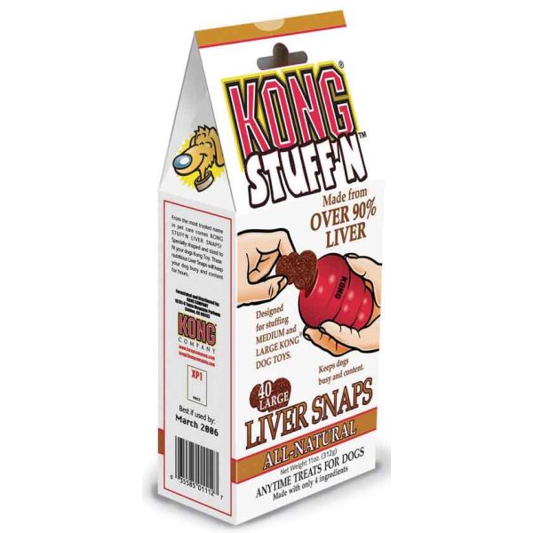 Dog Treats KONG StuffN Liver Flavored Large Chewing Treats 1