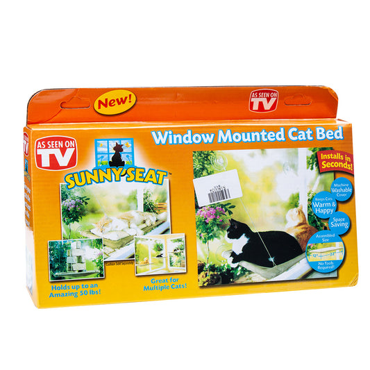 Cat Window Perch Sunny Window Mount Hammock Shelf Bed Seat