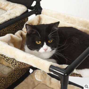 Cat Scratching Post Sisal Rope Climbing Stand Combination