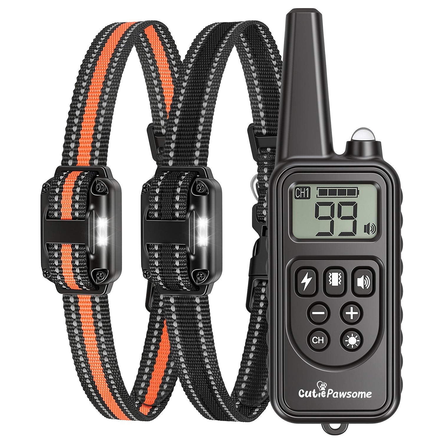 Rechargeable Dog Training Collar with Remote – 875 Yard Range - Majestic Pet Kingdom