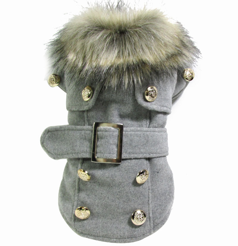 Dog clothes warm cotton pet clothing - Majestic Pet Kingdom