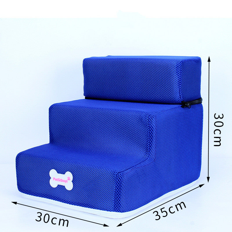 Sponge Pet Stairs & Bed Climbing Ladder for Dogs